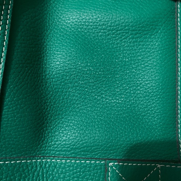 Vintage Burberry Green Purse - Picture 8 of 10